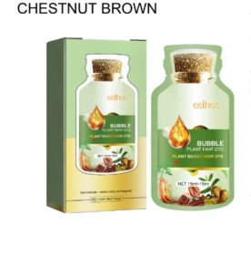 Gentle Plant Lazy Bubble Hairdressing Agent (Option: Brown-3pcs)