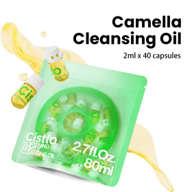 TK Cleansing Oil, Cistto Disposable Cleansing Oil (Option: Green-40ml 20pcs)